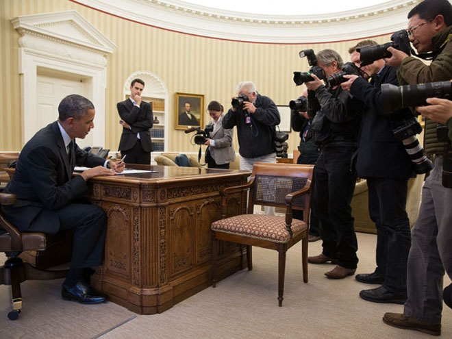 ¿Se imaginan a Obama en 'House of Cards'? Foto: cmccain202dc (vía Flickr)