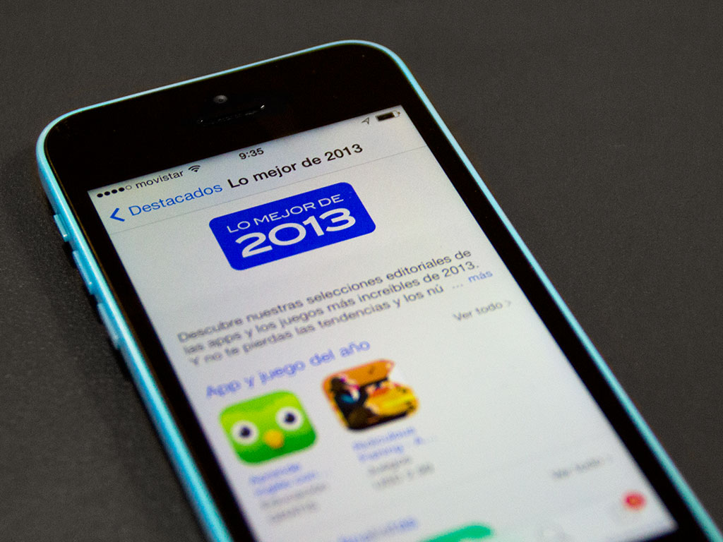Lo mejor de 2013 en aplicaciones según Apple. Foto: ENTER.CO