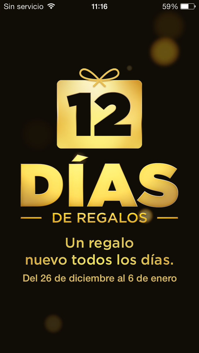 12 días de regalos se puede descargar de forma gratuita en la App Store.