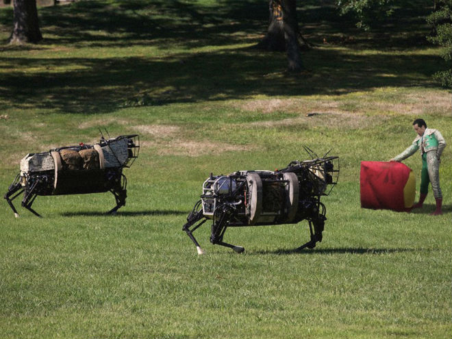 Una muestra del trabajo de Boston Dynamics. Foto: Gordon Tarpley (vía Flickr).