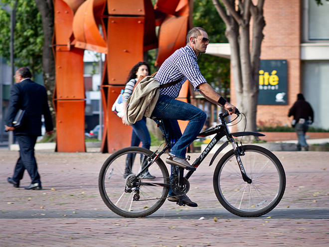 Más bicis en Bogotá, por favor. Foto: quiltro (vía Flickr)