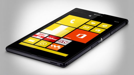 Xperia con Windows Phone