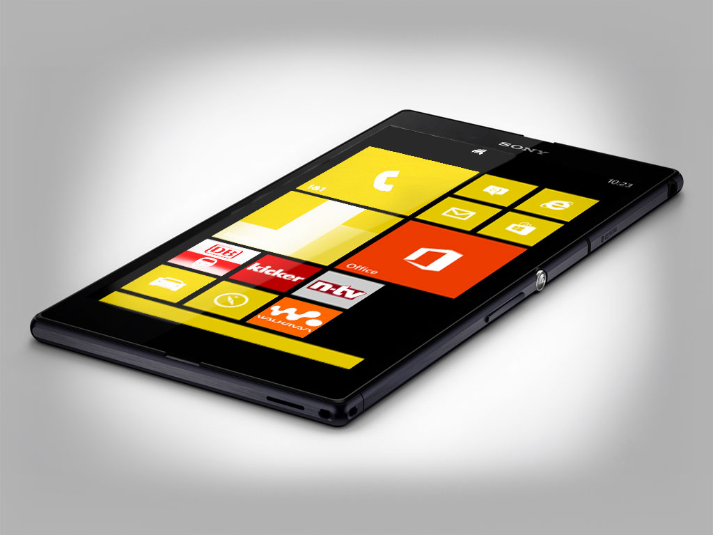 Xperia con Windows Phone