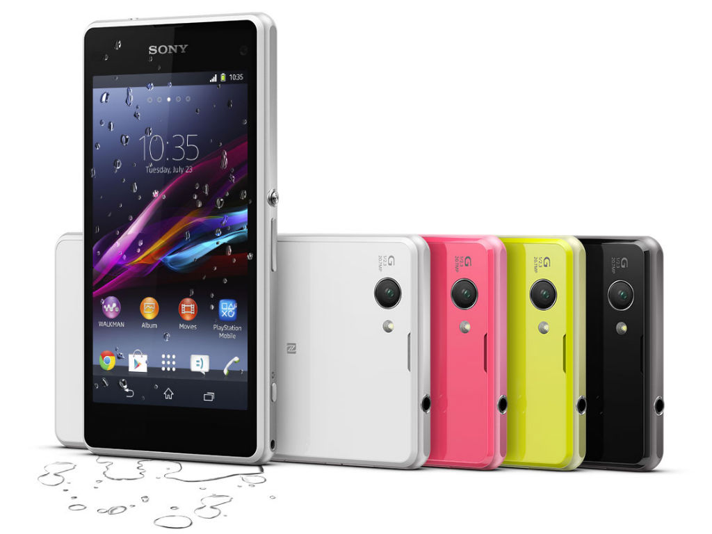 Este es el Sony Xperia Z1 Compact. Imagen: Sony.