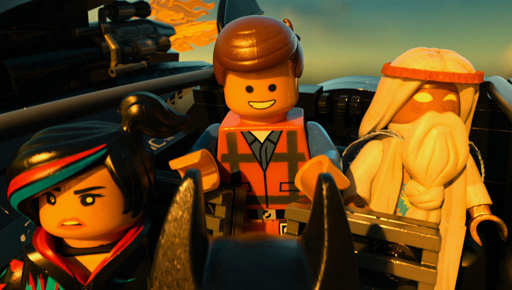La técnica de animación es impecable. Imagen: LegoMovie