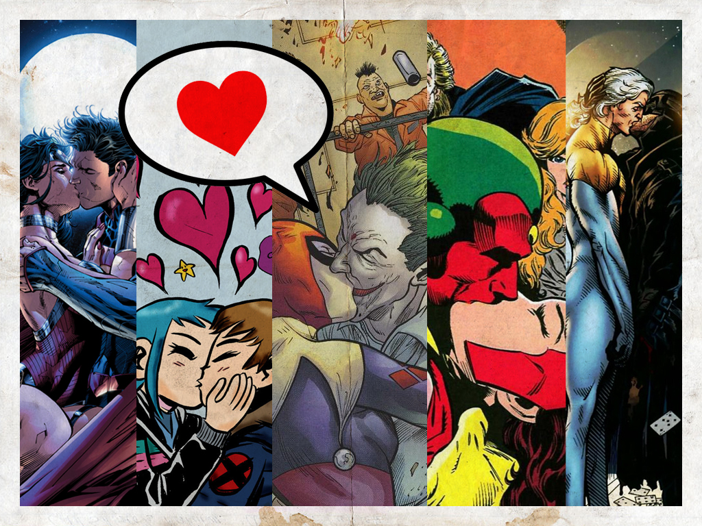 Desde el inicio del cómic las relaciones amorosas han tenido un peso importante en las historietas.