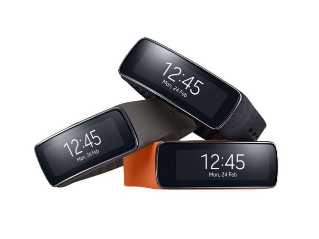 Este es el Gear Fit.