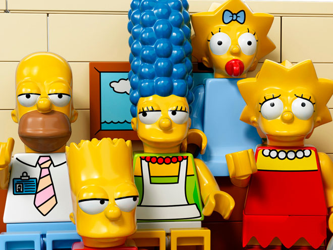 Los Lego Simpson estarán en un episodio de la serie. 