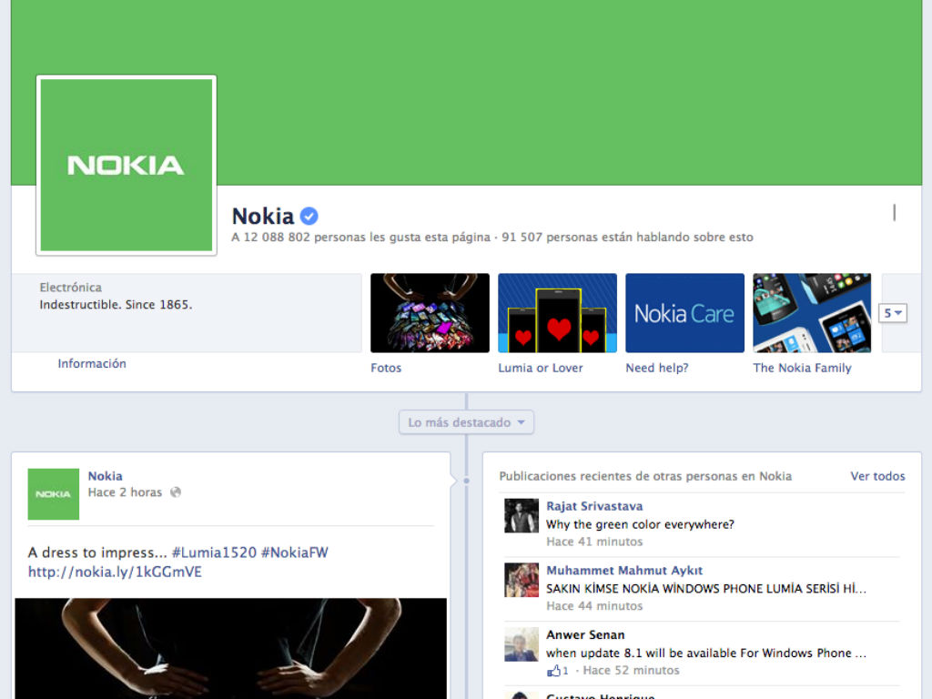 Nokia Verde