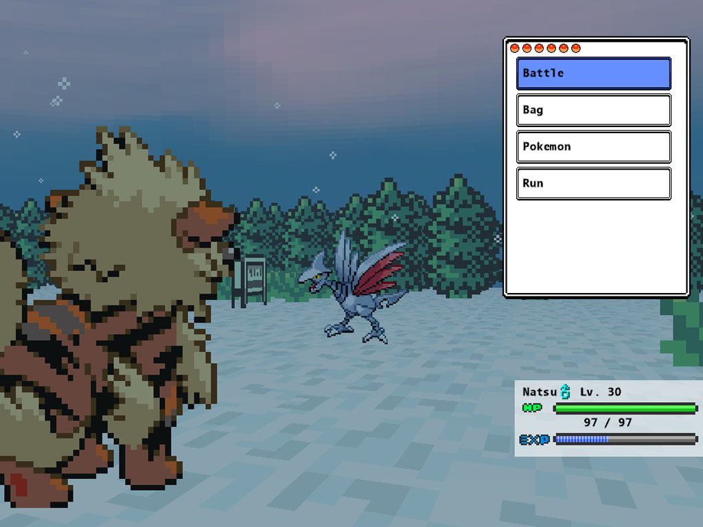 Arcanine en 3D. 