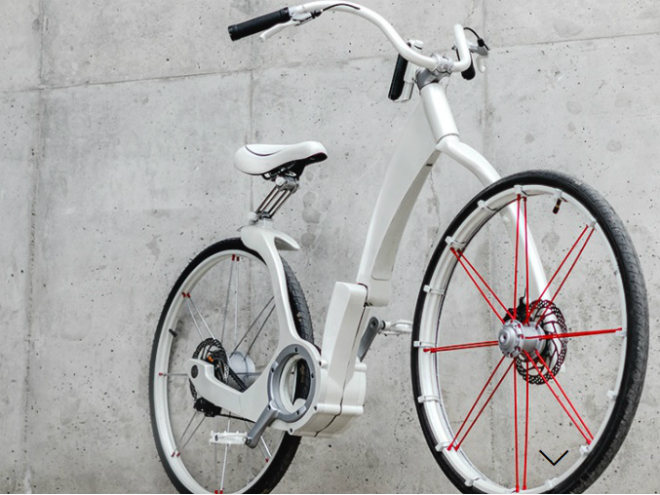 Así se ve GiBike, la bicicleta inteligente.