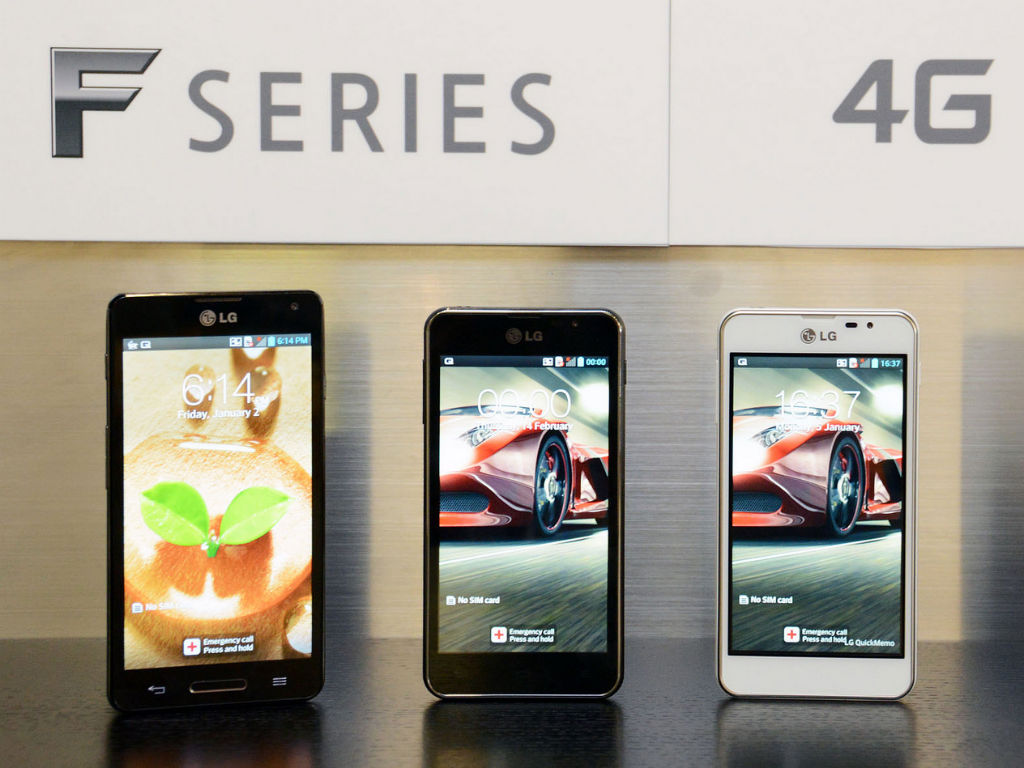 LG presentó ocho smartphones en el MWC 2014. 