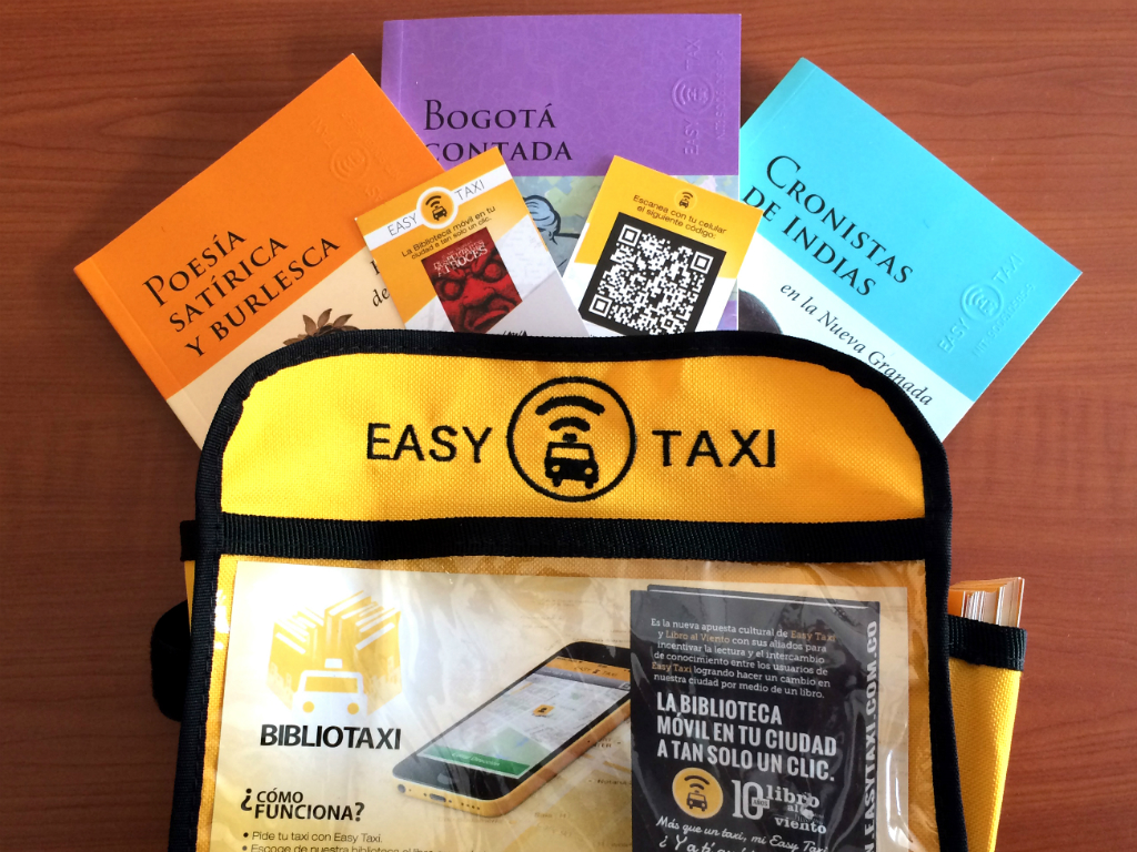 Easy Taxi trae una biblioteca móvil para Bogotá