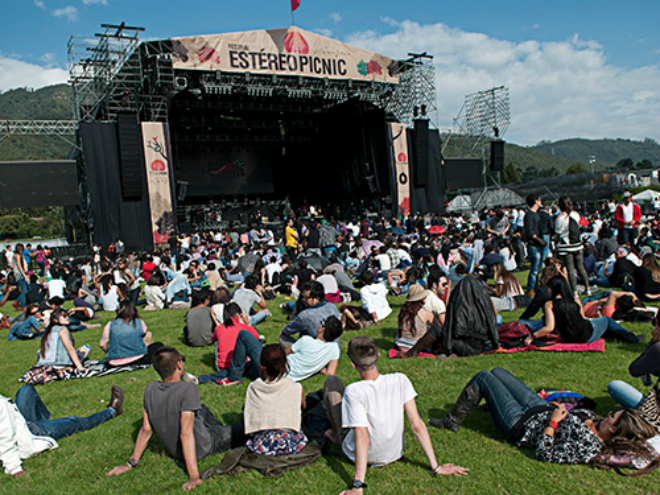 Estéreo Picnic llega este 3, 4 y 5 de abril a Bogotá. 