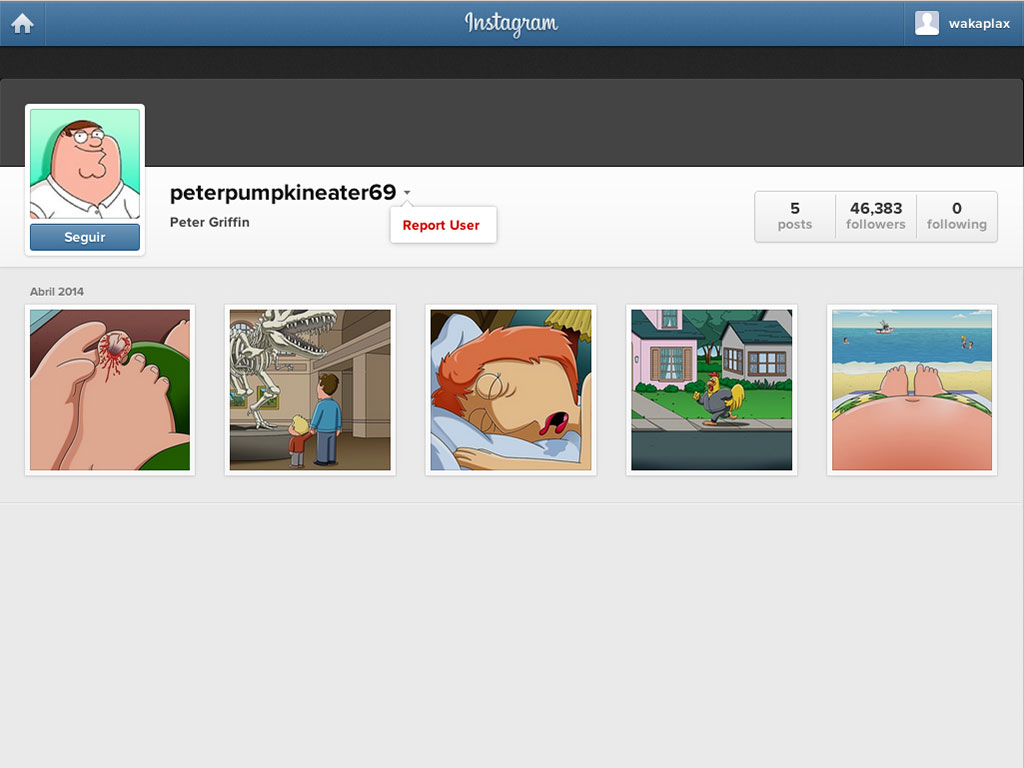 instagram petter griffin