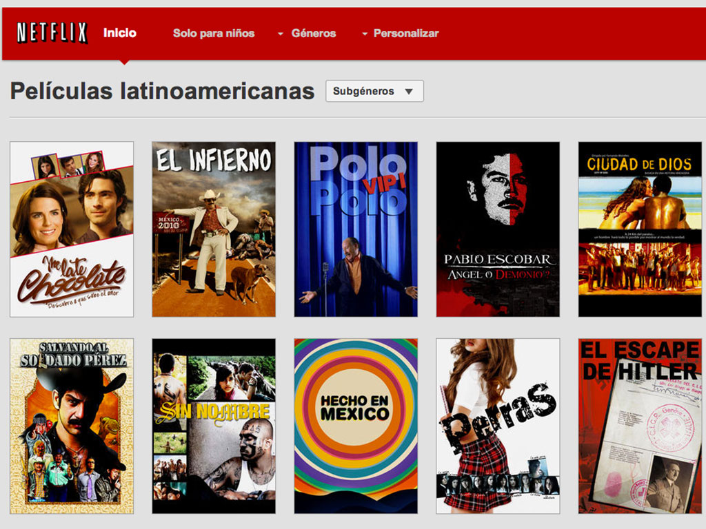 netflix latinoamerica