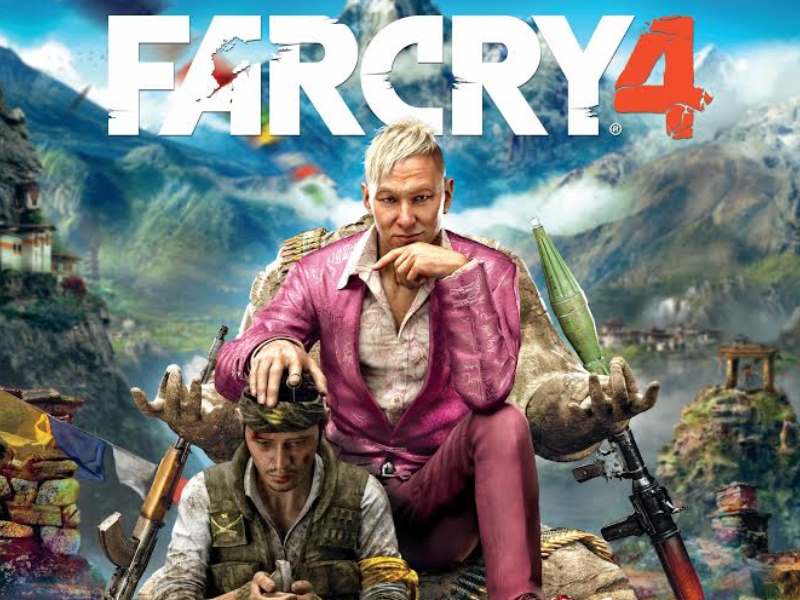 Esta es la portada de Far Cry 4. 