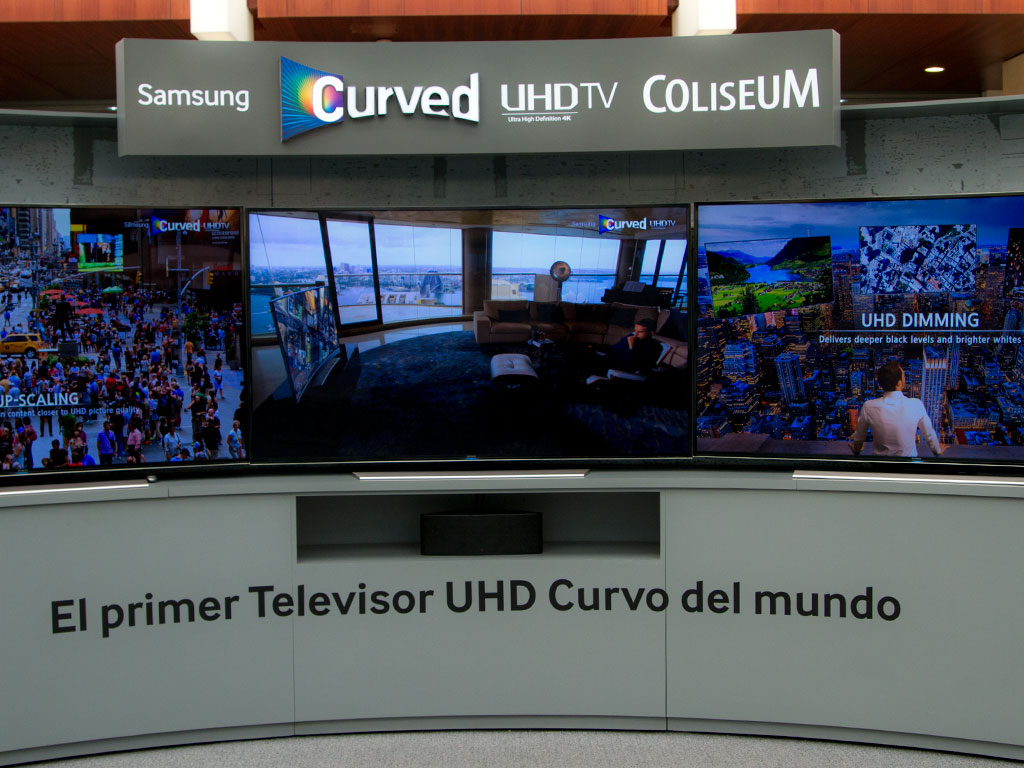 televisores curvos uhd