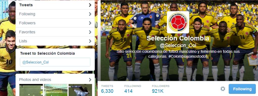 Selección Colombia. 