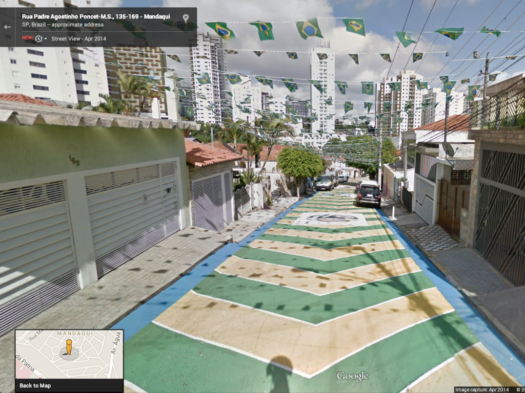 Google Street View en los 12 estadios de Brasil 2014