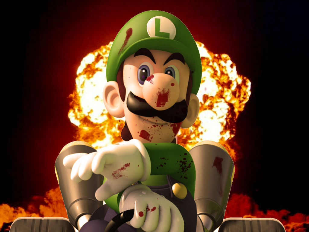 Luigi volvió, con sed de sangre.