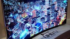 Samsung 105 pulgadas 4k curvo