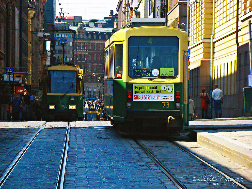 Helsinki quiere convertirse en pionera en movilidad. 