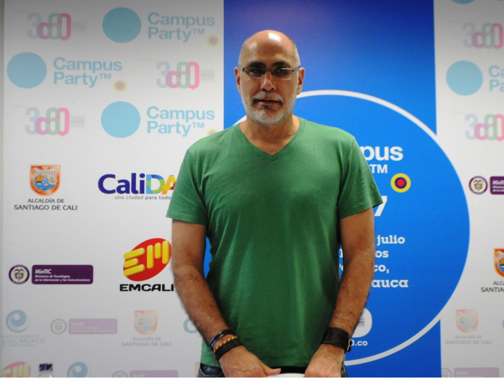 Guillermo Arriaga en Campus Party