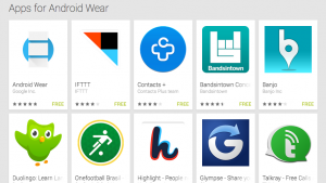 google play store android wear