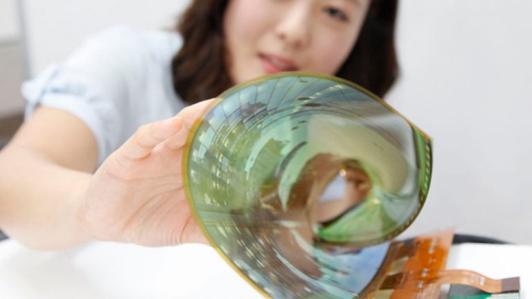 LG OLED flexible display