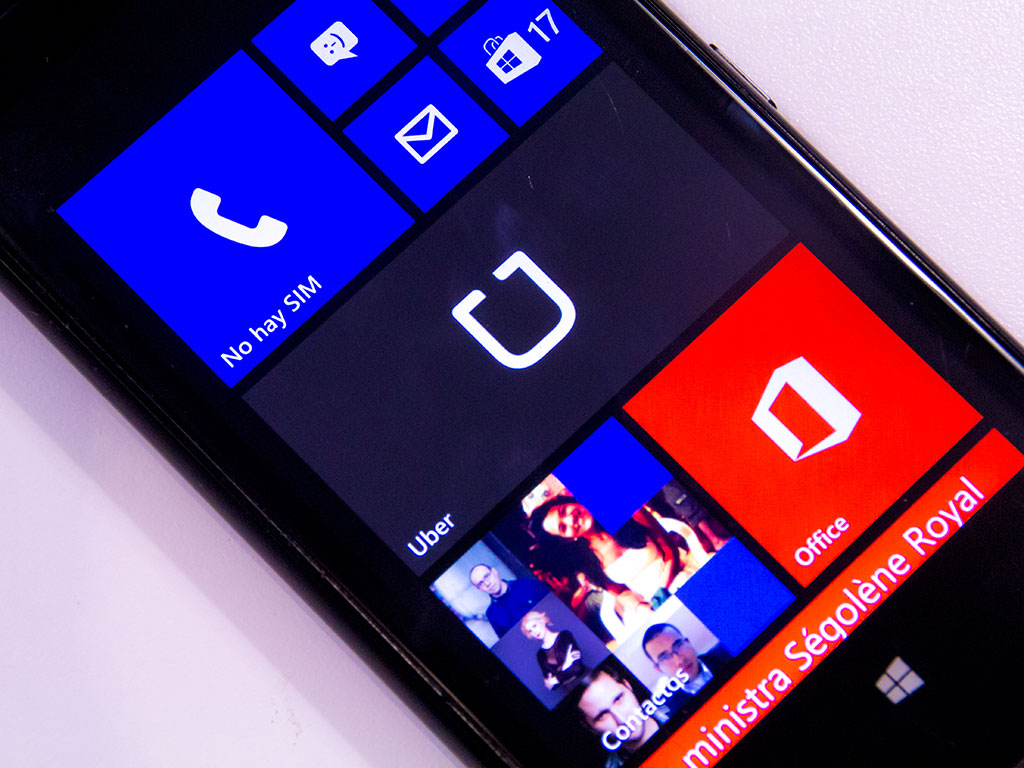 Uber en Windows Phone