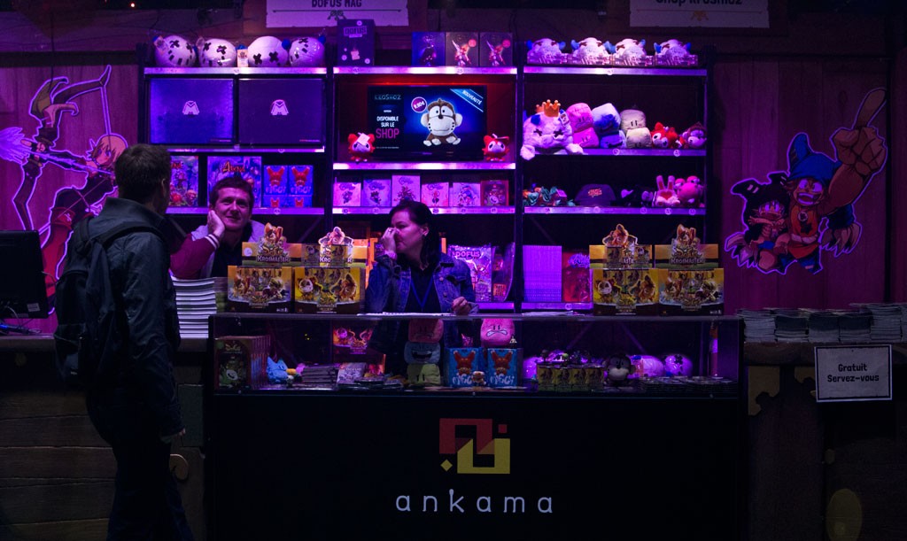 Y que Ankama llegue con una tienda como la de Ankama Convention en Francia.