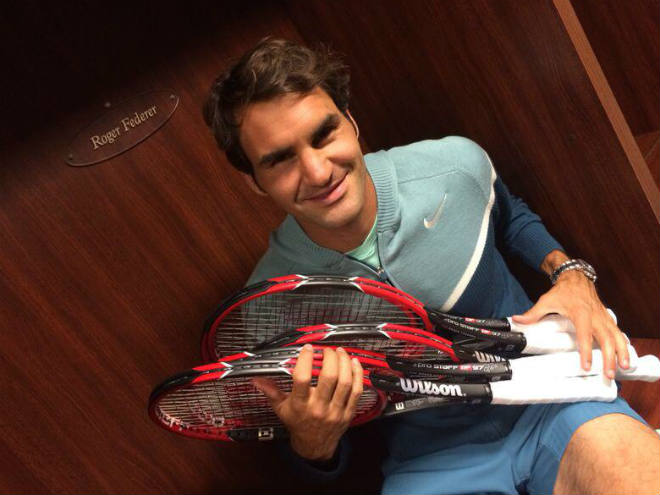 Federer y su amor por Photoshop.