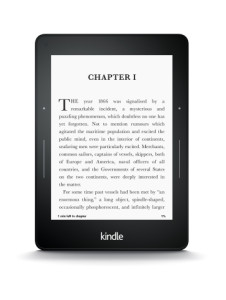 El nuevo Kindle Voyage.