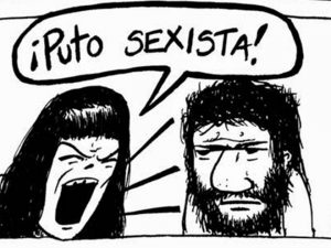 Una viñeta de Inu Waters. 