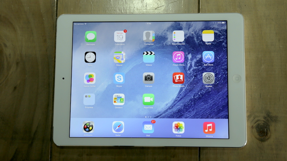 El iPad Air con el mejor ecosistema de aplicaciones para tabletas.