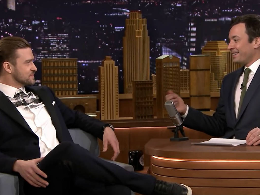 Justin Timberlake y Jimmy Fallon una vez juntos. 