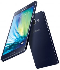 El Samsung Galaxy A5 con  2 GB de RAM. 