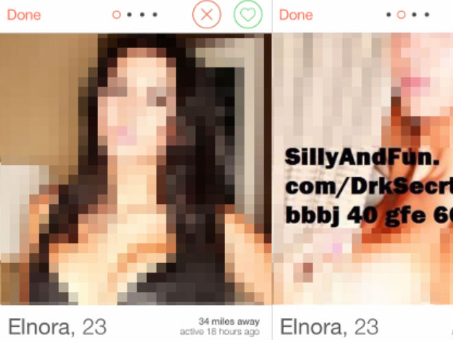 Mucho cuidado a estos perfiles falsos en Tinder.