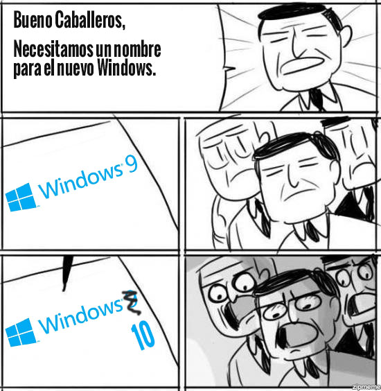 por qué se llama Windows 10