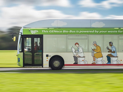 Los buses ayudarán a mejorar la calidad del aire en la ciudad. 