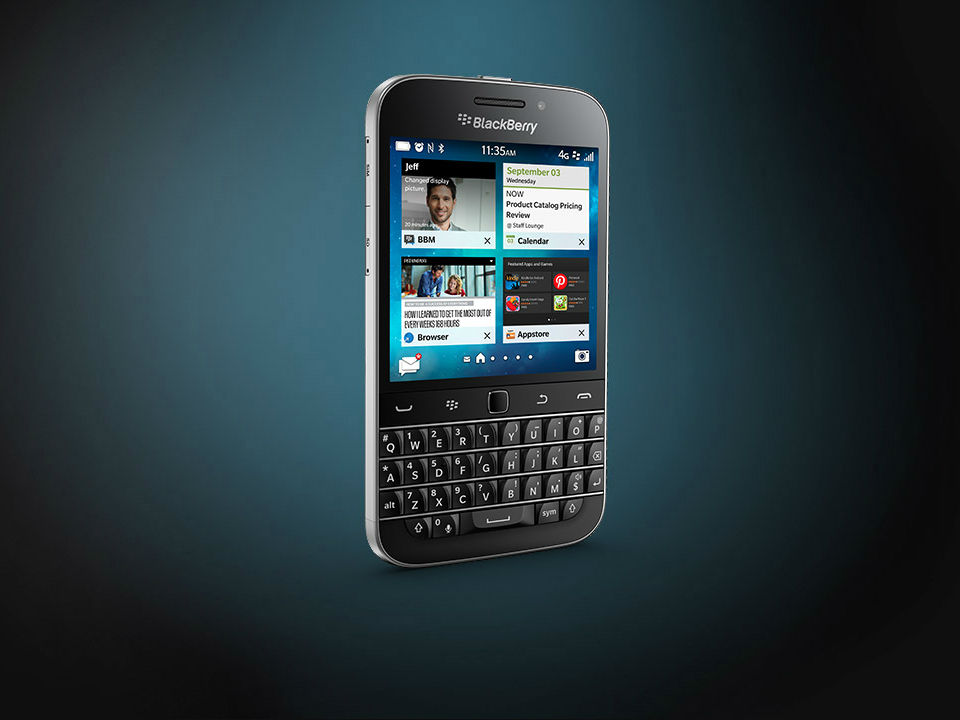 Este es el nuevo BlackBerry Classic · ENTER.CO