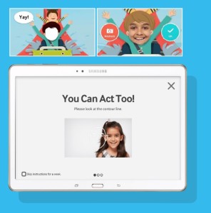 La aplicación de Samsung Look at me busca mejorar las habilidades de los niños con autismo.