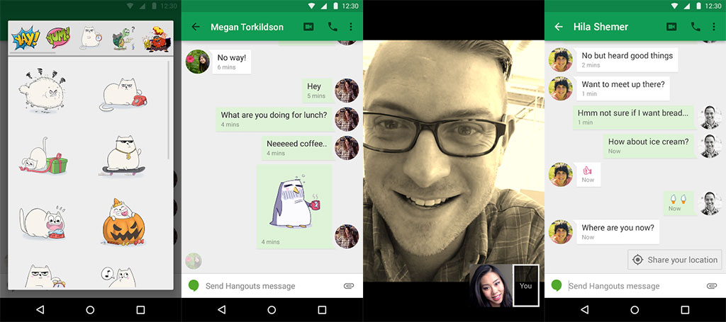 Actualización de Hangouts