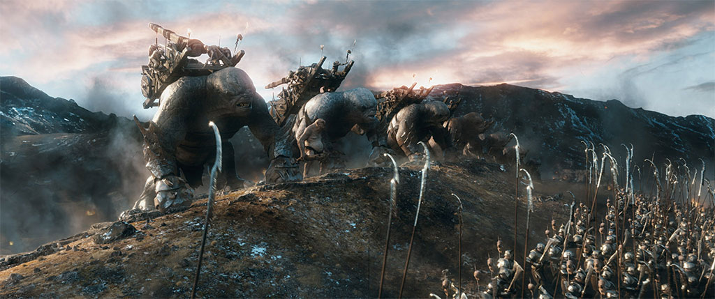 review en español de el hobbit la batalla de los cinco ejercitos