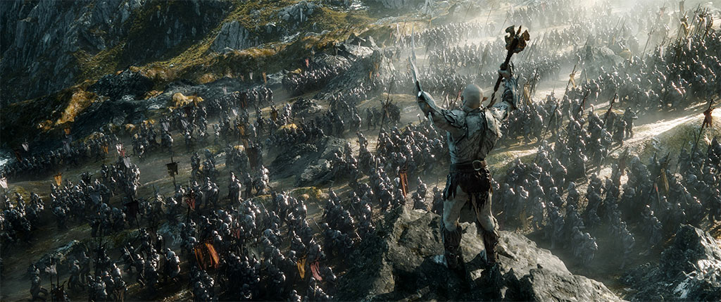review en español de el hobbit la batalla de los cinco ejercitos