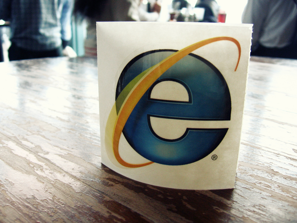 En 1995 cuando Internet Explorer salió al mercado, el 90% de los usuarios lo usaba.