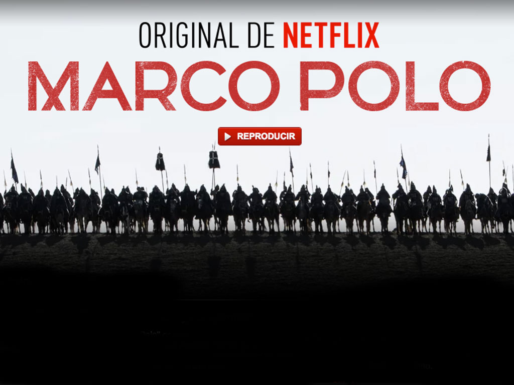 Marco Polo serie de Netflix.