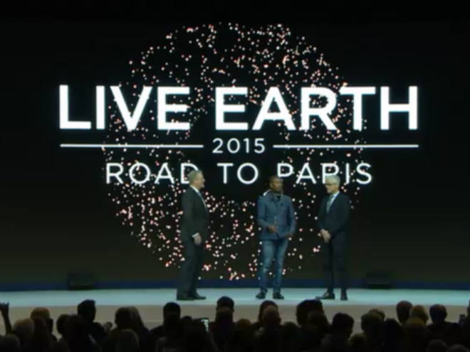 Un nuevo Live Earth más cerca. 