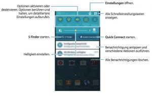 Las nuevas notificaciones de Lollipop en el Galaxy Note 4.